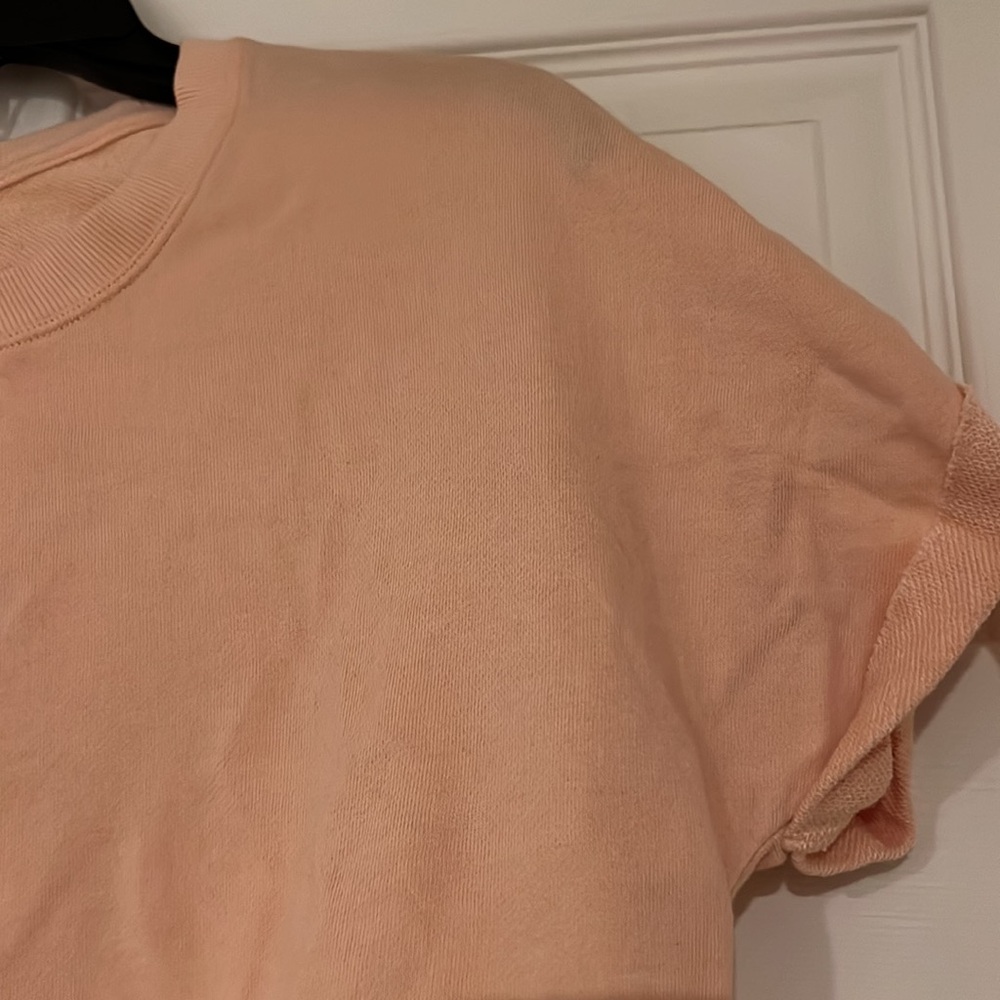 Fabletics Peach Crop Top - Picture 2 of 3